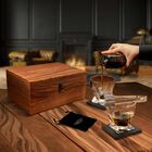 Set de Regalo con Vasos de Vidrio MIXOLOGIC