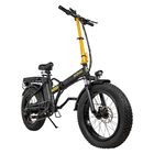 Bicicleta Eléctrica Plegable 48v 350v 7 Velocidades 32km/h Negro E-Be