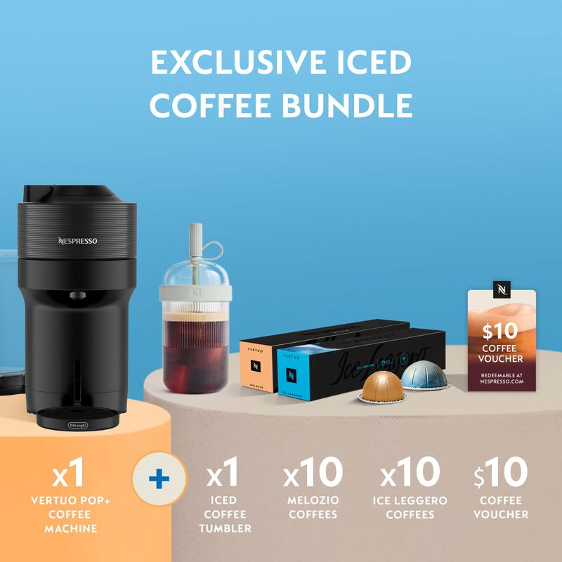 Cafetera Nespresso Vertuo Pop+ Cold Con Vaso He... image number null