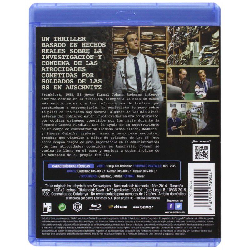 La Conspiraci&oacute;n Del Silencio [Blu-ray] image number null