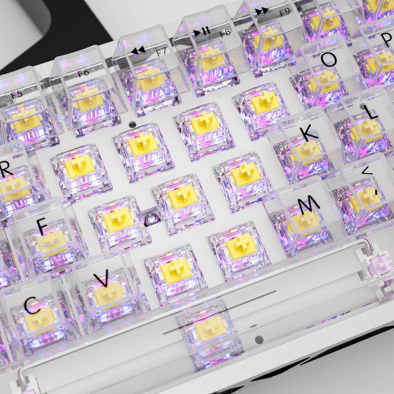 Set De 108 Interruptores Fejwlvs Crystal Yellow... image number null