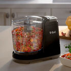 Procesador T-Fal Mf2528Mx 2 Velocidades Capacidad de 3 Tazas color negro