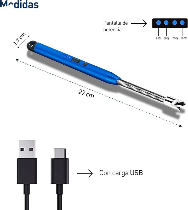 Juego de 2 Encendedor Electronico Bluelander image number null