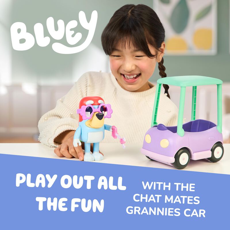 Playset Bluey Grannies Car Coup&eacute; Chat Mates Tal... image number null