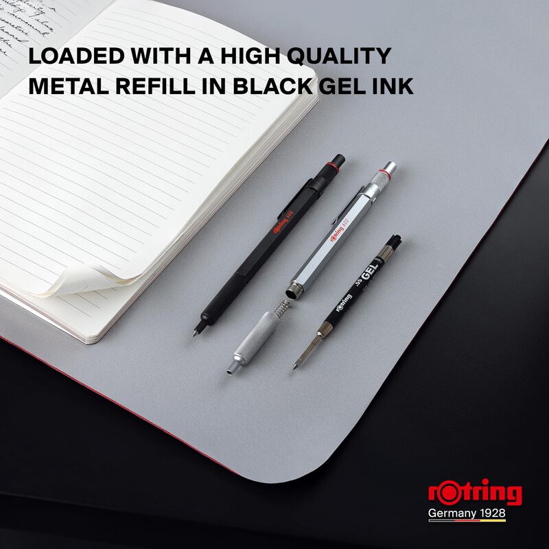 Bol&iacute;grafo De Gel Rotring 600, 0,55 Mm, Tinta Ne... image number null