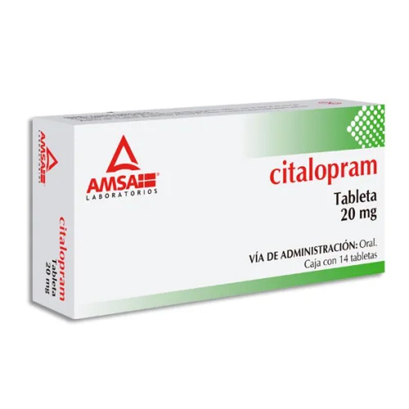 CITALOPRAM 20 MG TABLETA C14 image number null
