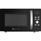 Horno  Microondas  1.0 Pies White Westinghousedisplay Led  Manija De Aluminio Plato Giratorio