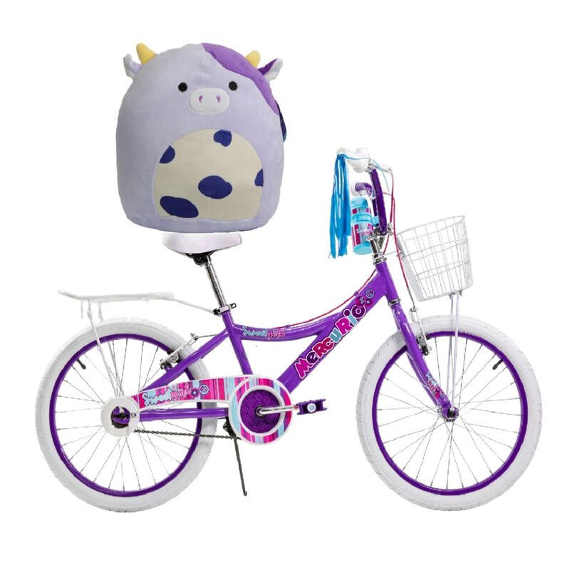 Bicicleta Mercurio Sweet Girl R20 Blanco/P&uacute;rpur... image number null