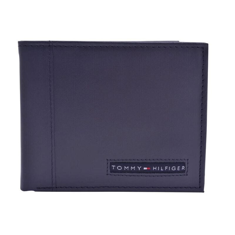 Cartera Tommy Hilfiger Para Hombre, Piel, Plieg... image number null