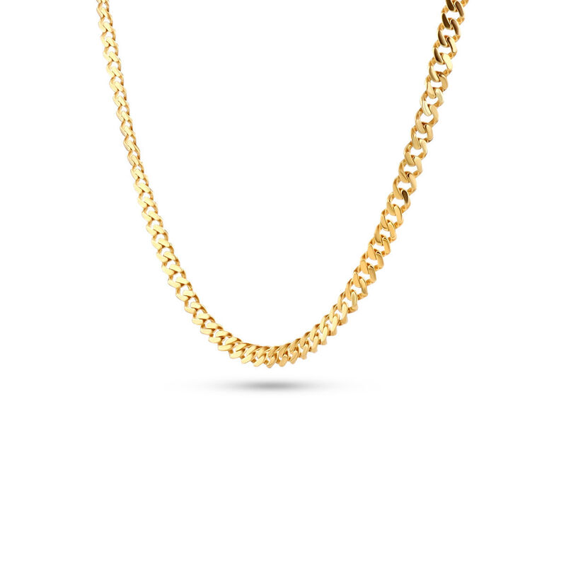 Cadena Bizzarro Chain De Oro Amarillo 14K (55Cm... image number null