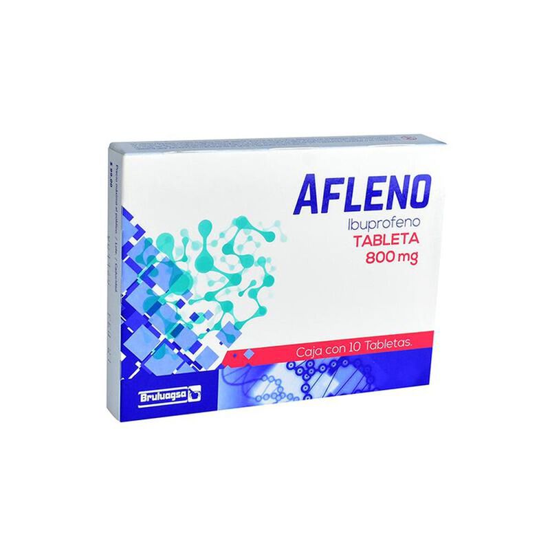 Afleno 800mg 10 tabletas 800mg caja con 10 tabl... image number null