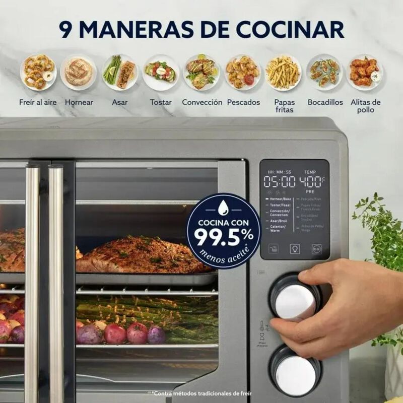 Horno El&eacute;ctrico Con Freidora De Aire Oster 42 L... image number null