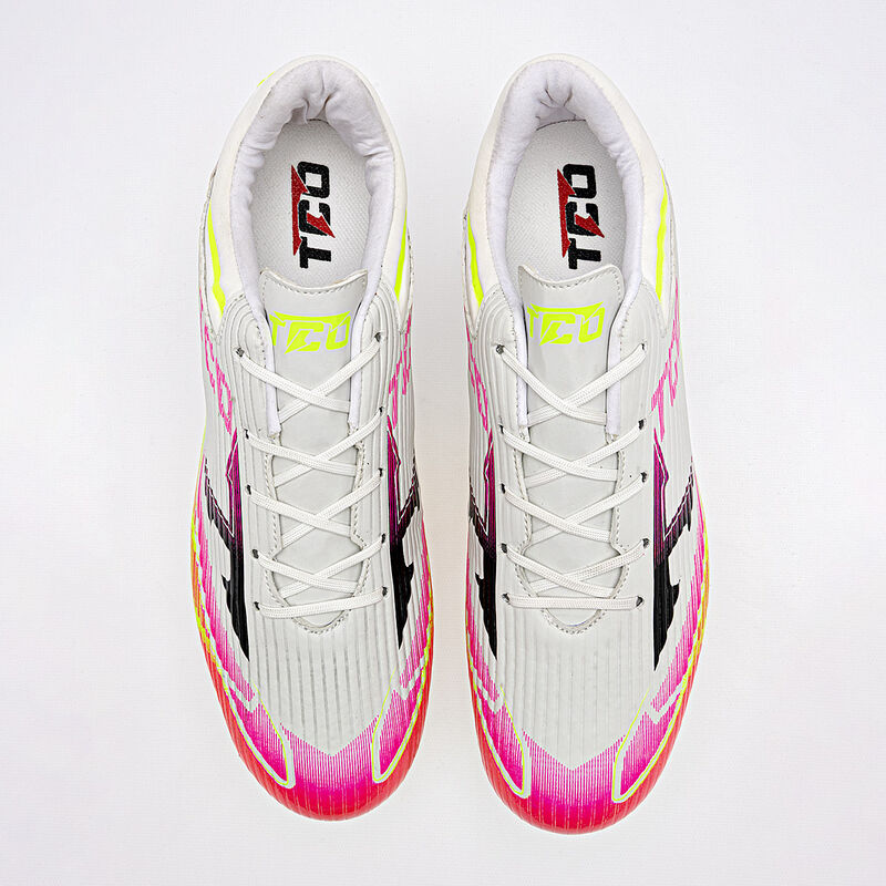Trucco tenis de f&uacute;tbol para hombre blanco fucsi... image number null