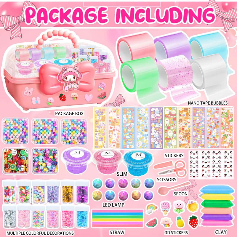 Kit De Burbujas Nano Tape Jimcii Make Your Own ... image number null