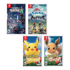 Nintendo Switch Juegos Pokemon: Z-a Arceus Eevee Pikachu