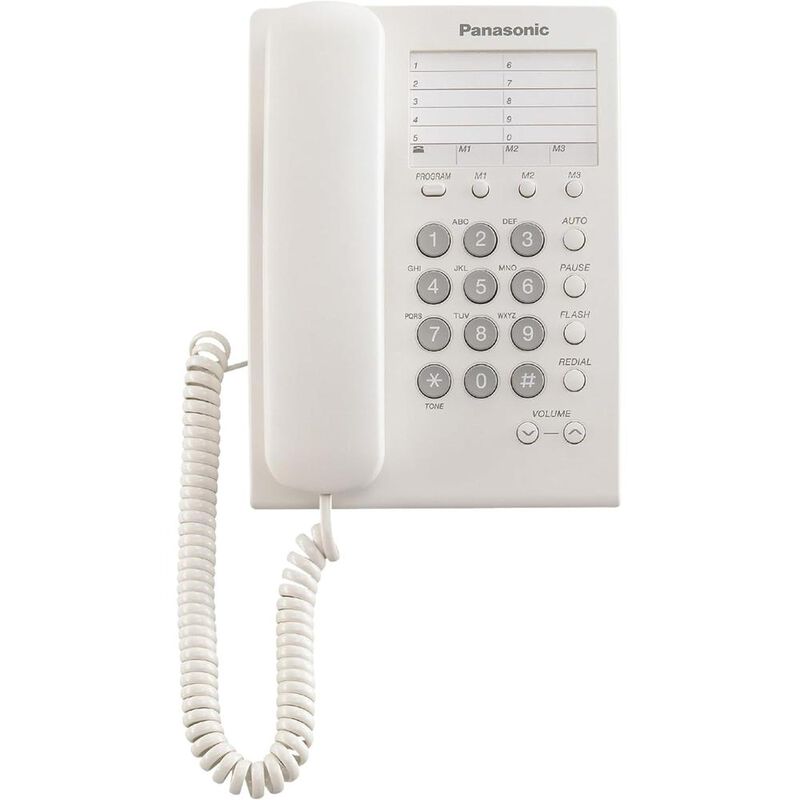 Telefono Alambrico Panasonic Kx-ts550me Analogi... image number null