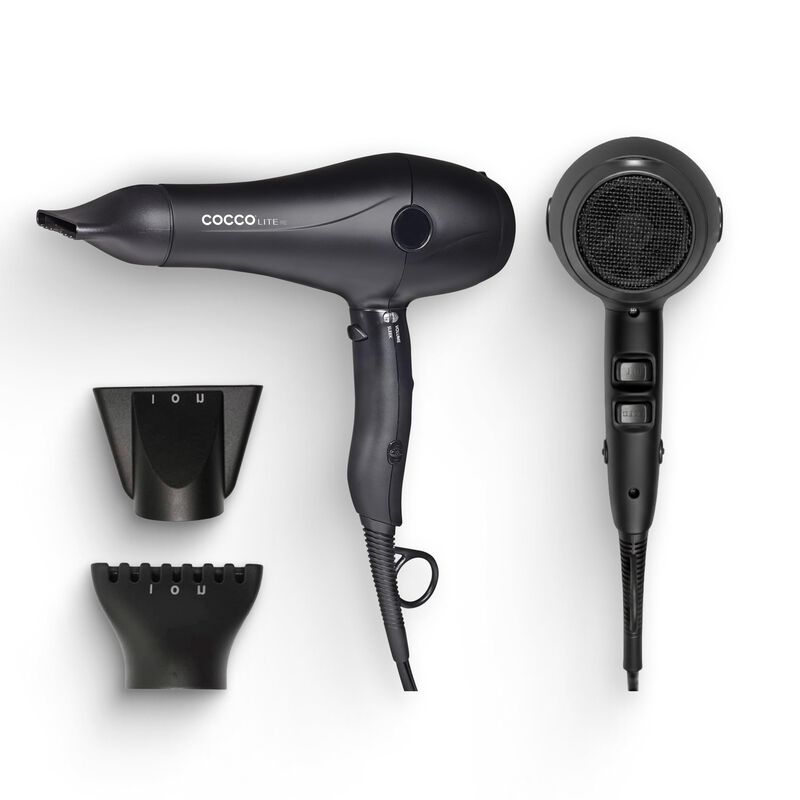 Secador De Pelo Cocco Lite Pro Xl I&oacute;nico Negro image number null