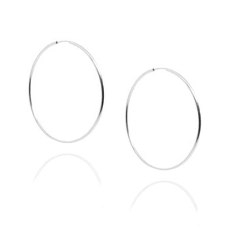 Arracadas de Plata Grandes image number null