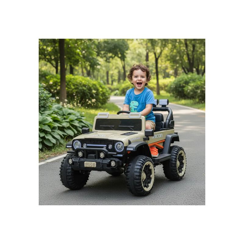 Carro El&eacute;ctrico Montable 12v Doble Motor 4x4 Ka... image number null