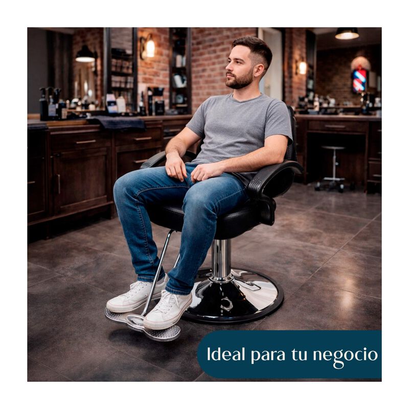 Silla Barbero Barberia Estetica Salon Estilista... image number null