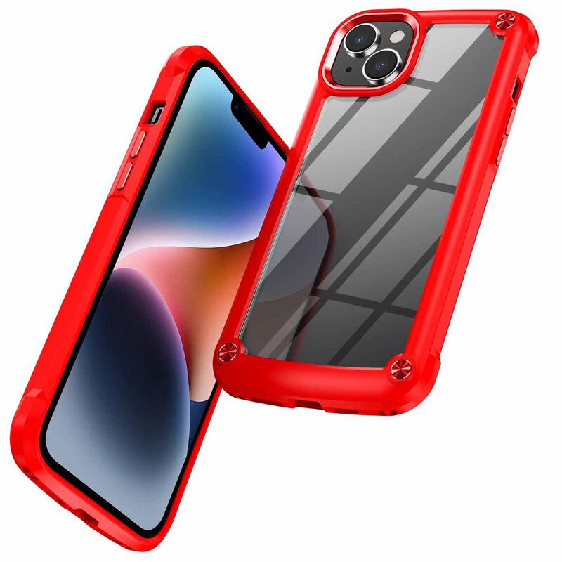 Funda TEKKU Shock Hardshell para iPhone 15 Roja... image number null