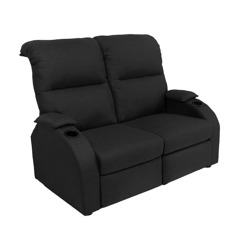 Love Seat Reclinable Soport Con Portavasos - So... image number null