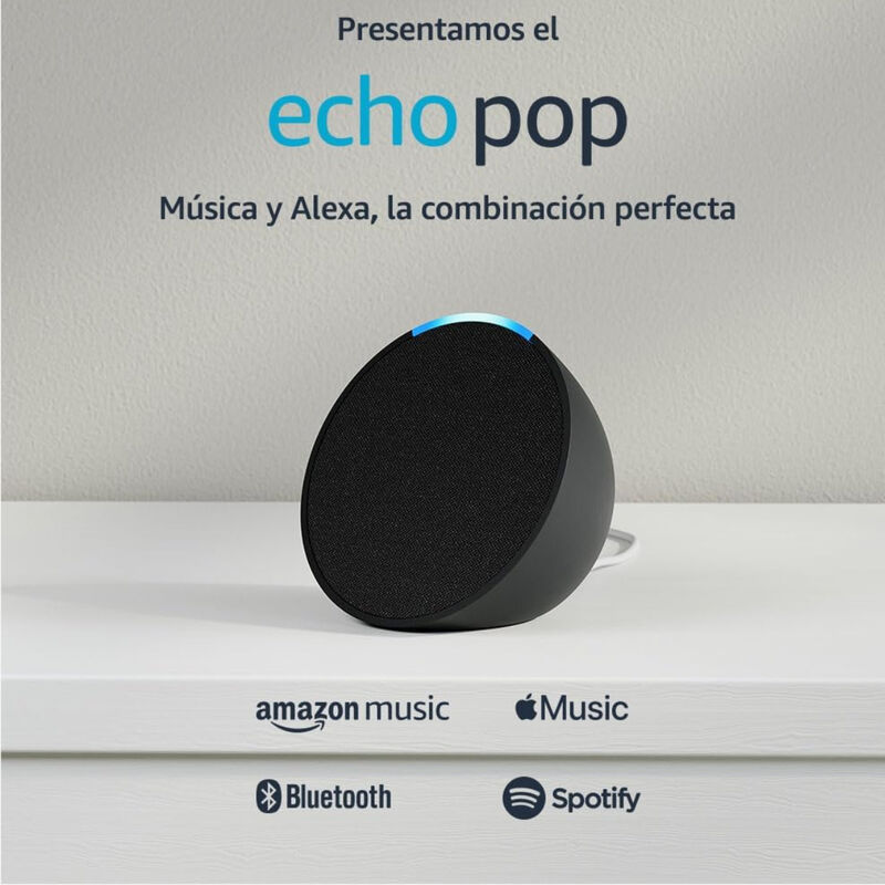 Echo Pop Asistente de Voz 1era Gen Alexa Inaláb... image number null