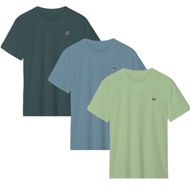 Set de 3 playeras Bark and Hide Playera Para Ho... image number null