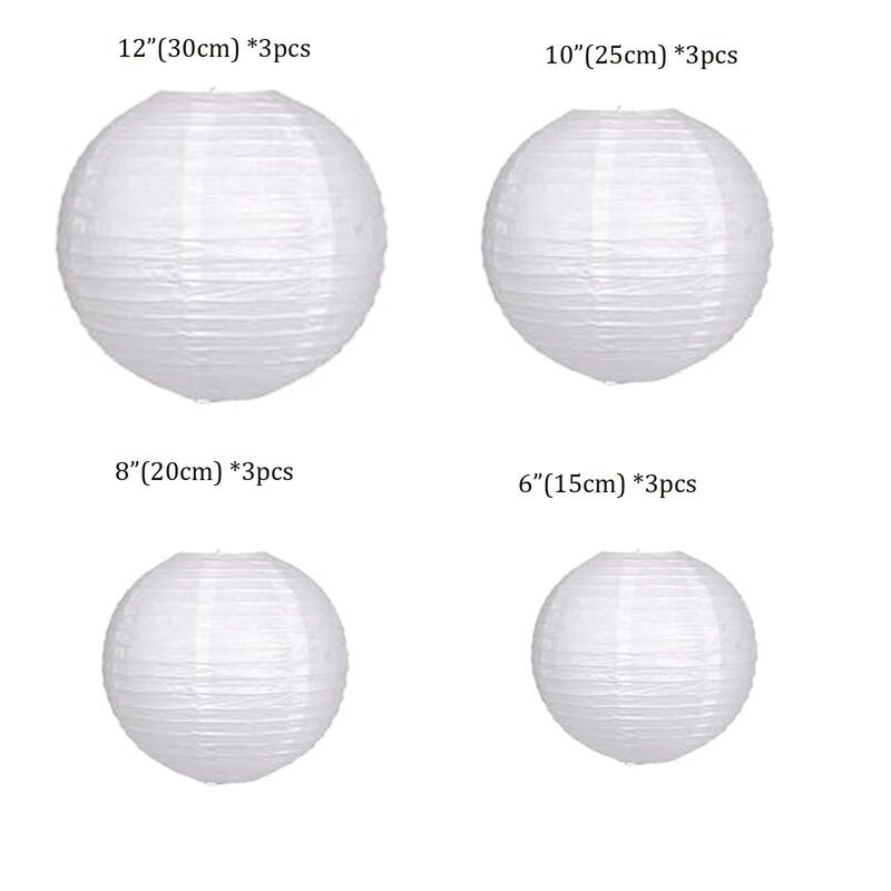 Linternas De Papel Homunides 15 cm, 20 cm, 25 c... image number null
