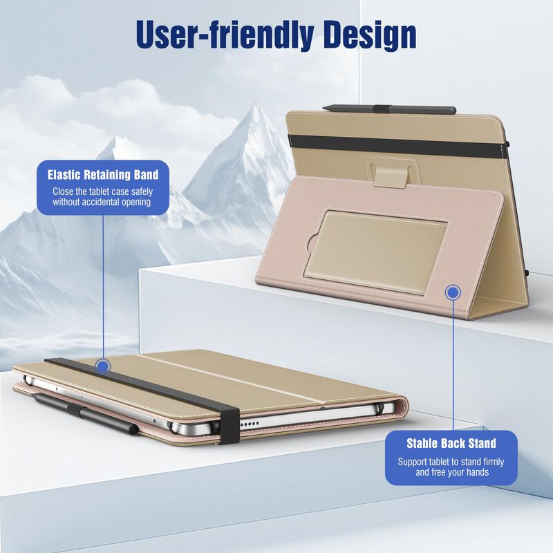 Funda Para Tablet Timovo 10.1" Dorado Champ&aacute;n image number null