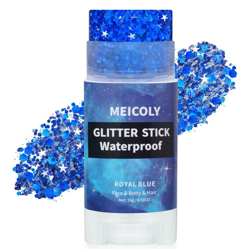 Barra De Brillo Meicoly Azul Real Impermeable 1... image number null