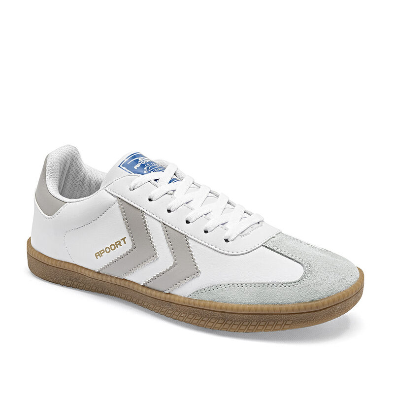 Apoort Tenis urbano para joven blanco gris image number null