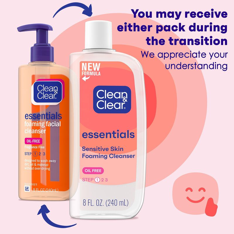 Limpiador Facial Clean & Clear Essentials Sin A... image number null