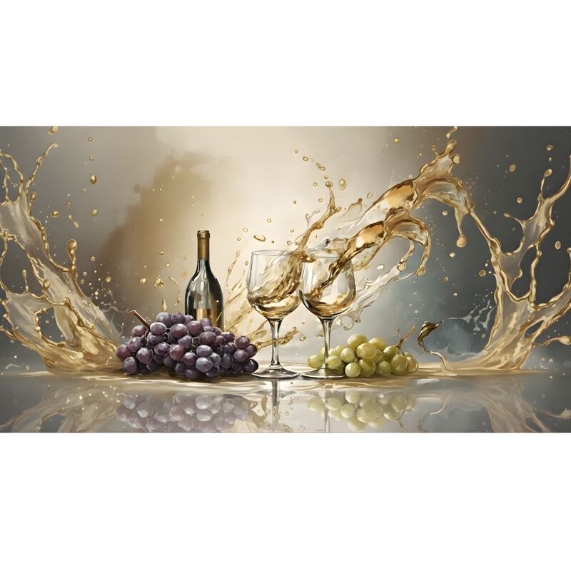 Cuadro Decorativo &Oacute;leo 60x80cm Brindis image number null