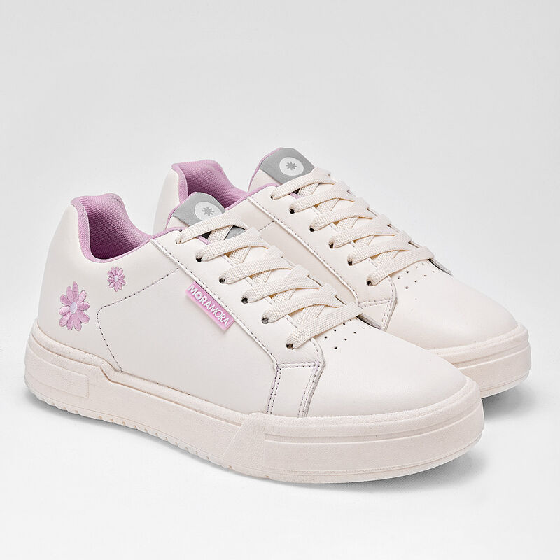 Moramora Tenis urbano para mujer latte image number null