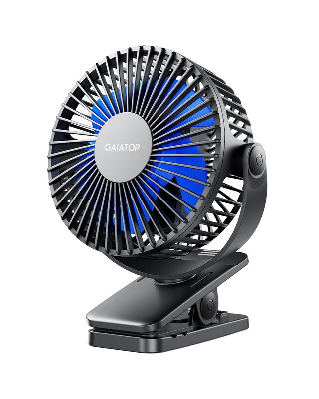 Ventilador Con Clip Gaiatop, Port&aacute;til, Funciona... image number null