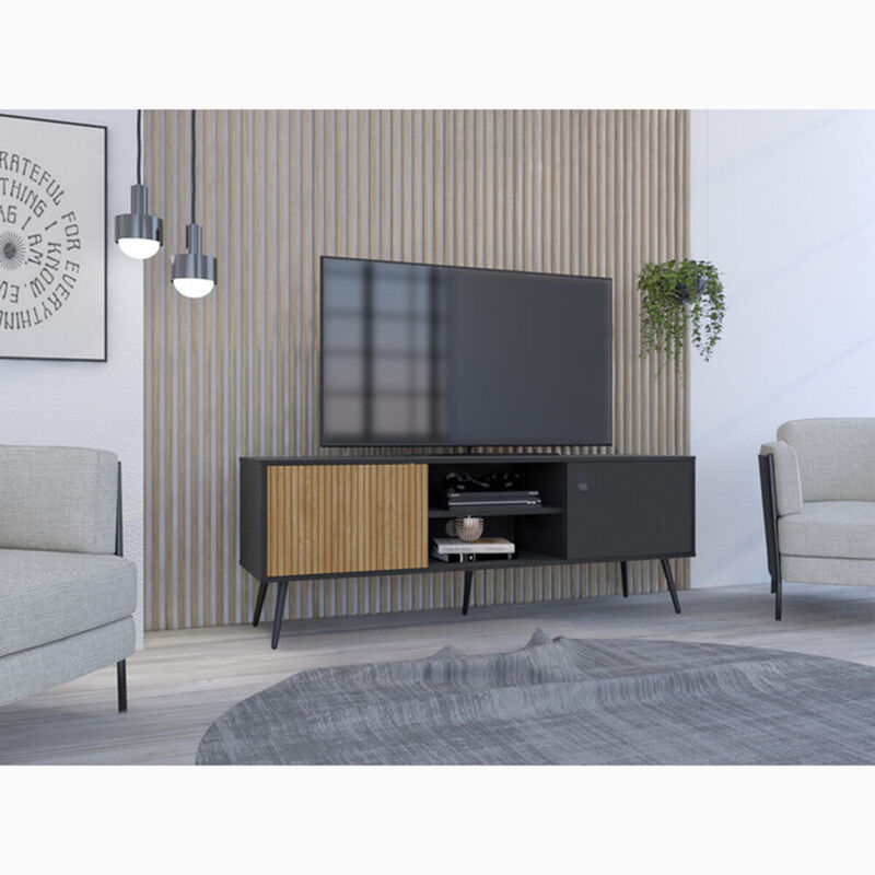 Rack para TV 65" Funes Eco 150 Wengue image number null