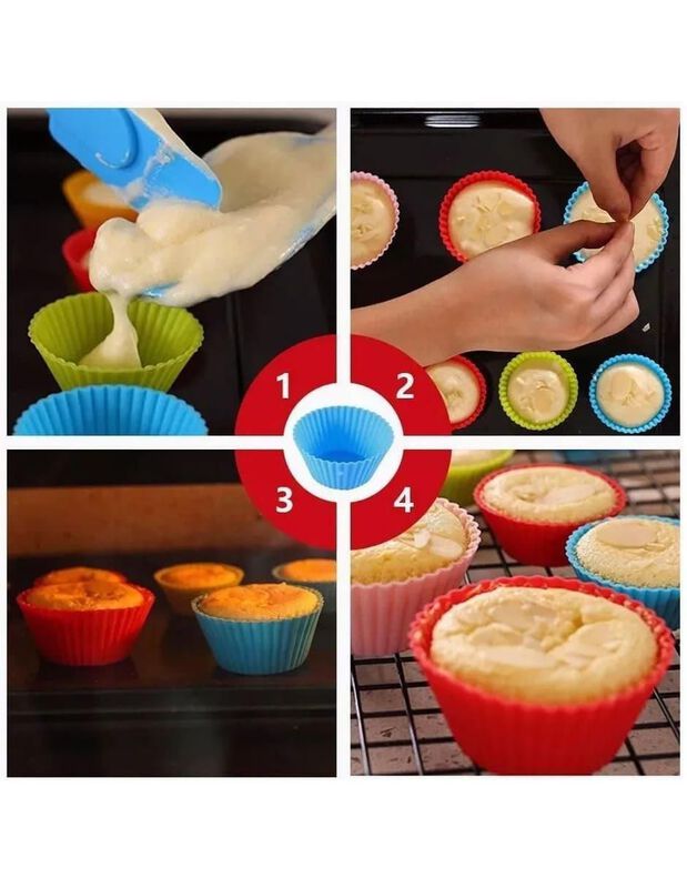 Set de capacillos Casa BIU de silicón 38 piezas image number null