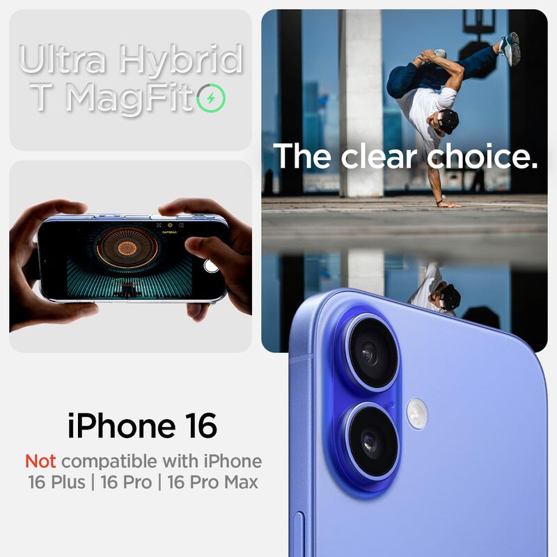 Funda Para Tel&eacute;fono Spigen Ultra Hybrid T Magfi... image number null