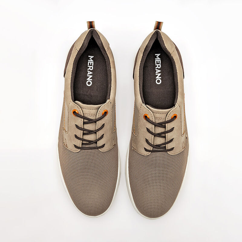 Merano zapato casual para hombre beige caf&eacute; cod... image number null