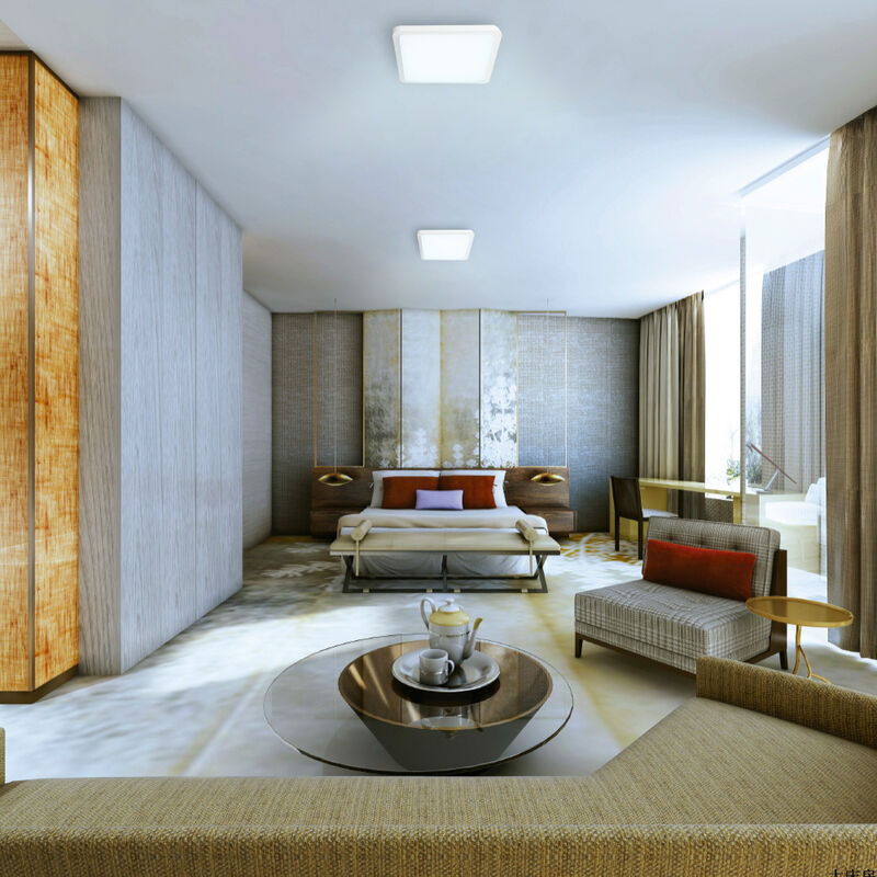 Lampara Sobreponer Techo Blanco 15w Luz D&iacute;a 15p... image number null