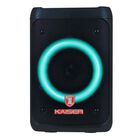 Bafle Recargable Kaiser Ksw-7002 4 Pulgadas 3000w Pmpo Negro Syp