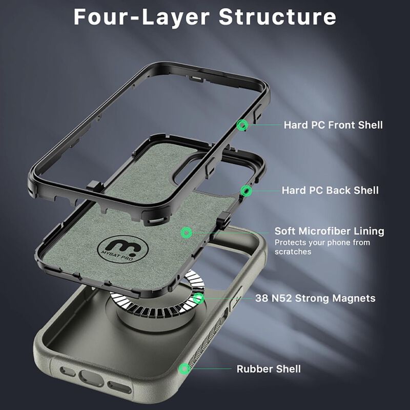 Funda Mybat Maverick Mag Clip Para Iphone 15 Pr... image number null