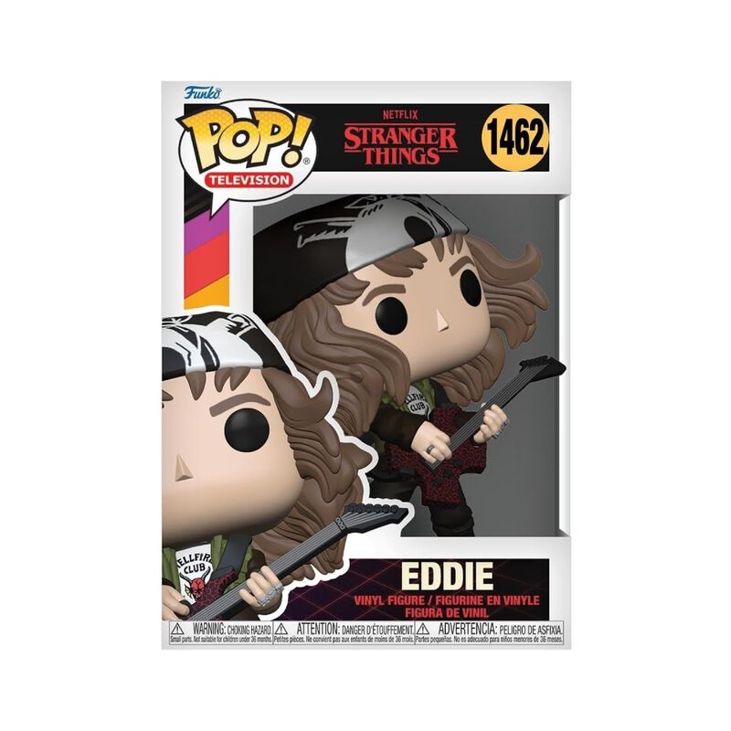 Funko Pop TV: Stranger Things - Hunter Eddie Co... image number null