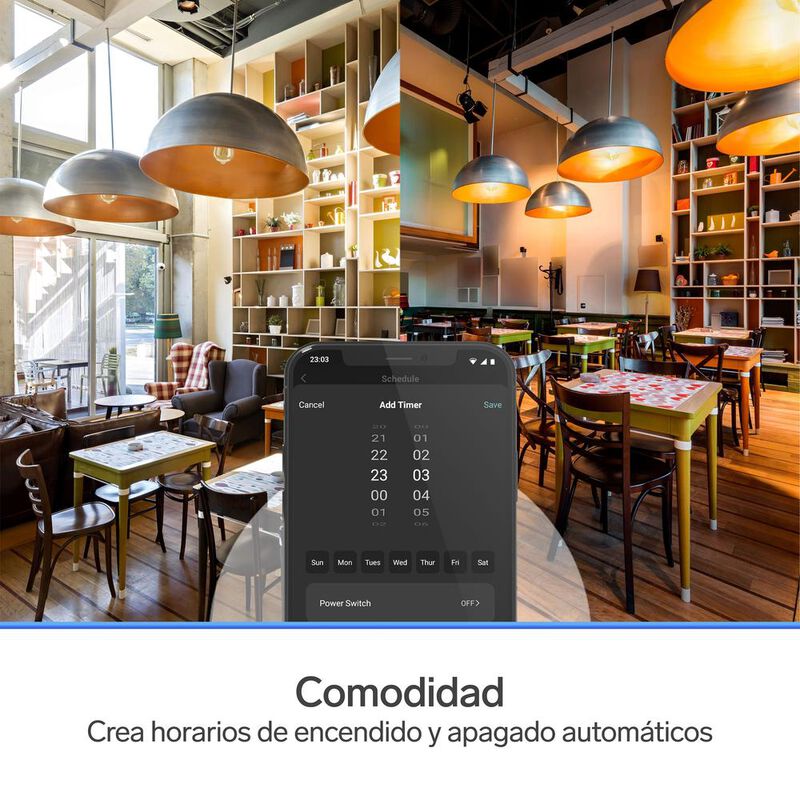 Foco LED vintage Wi-Fi de 4,5 W image number null