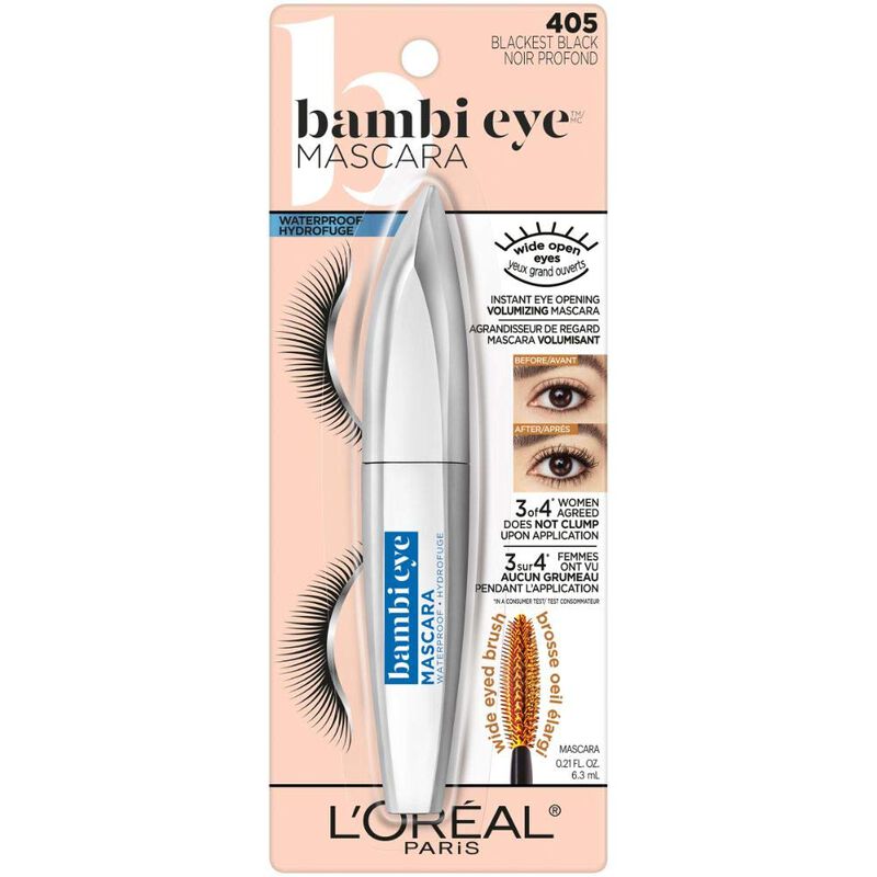 M&aacute;scara L'oreal Paris Makeup Bambi Eye Lasting ... image number null