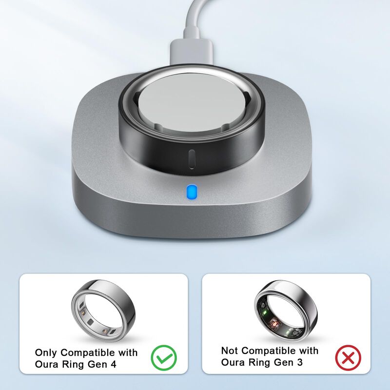 Cargador Zooroo Para Oura Ring Gen 4 Talla 9 Us... image number null