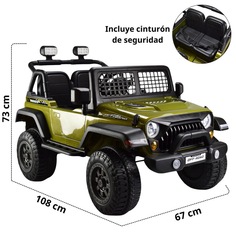 Montable Electrico para Ni&ntilde;os Camioneta Control... image number null