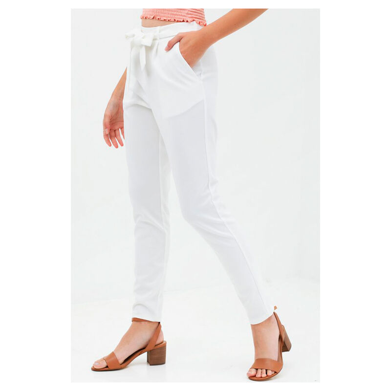 Pantalón Cintura Ajustable Blanco Love Tree Tal... image number null