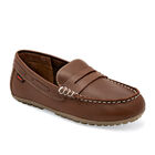Audaz Zapato Casual De Piel Para Ni&ntilde;o Camel Cod 126018-e
